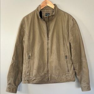 Kuhl‎ Women’s Full Zip Fleece Lined Canvas Jacket Sz L